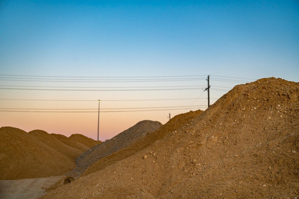 what happens to all that dirt